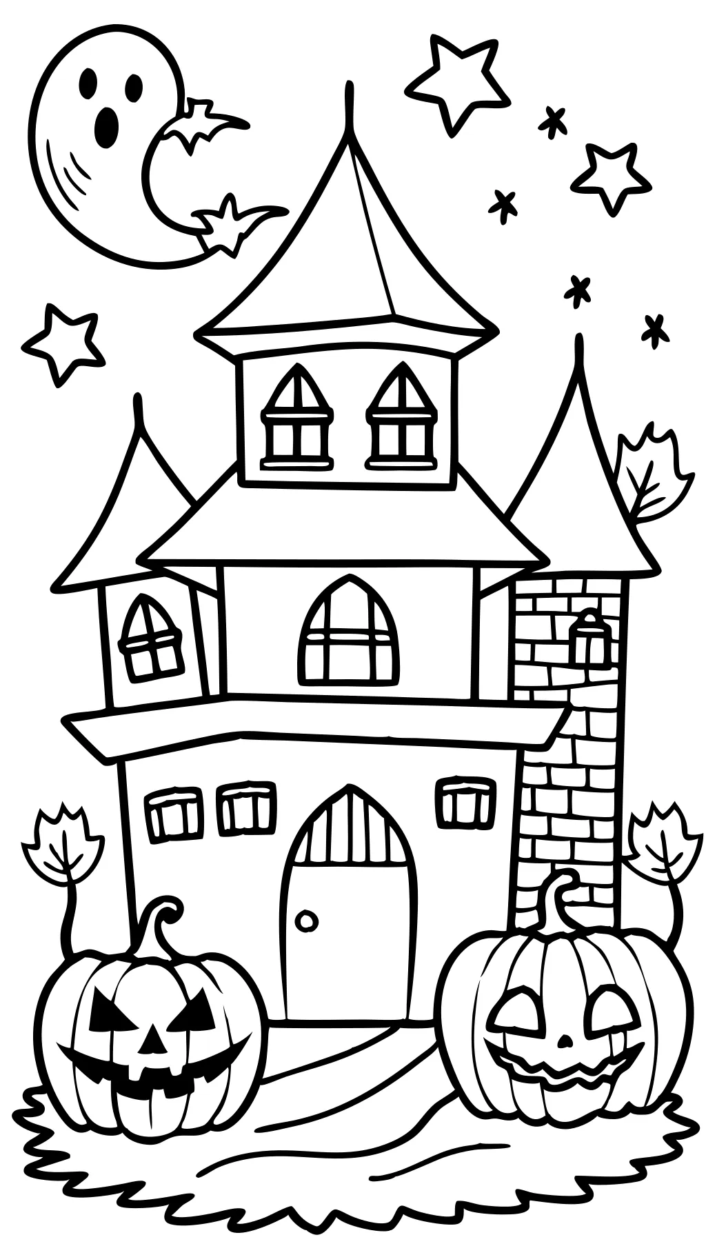 scary halloween coloring pages